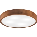 Brilagi - LED Plafondlamp CARVALHO 4xE27/60W/230V eik kers pr. 57,5 cm