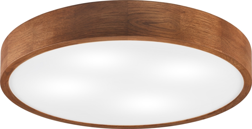 Brilagi - LED Plafondlamp CARVALHO 4xE27/60W/230V eik kers pr. 57,5 cm