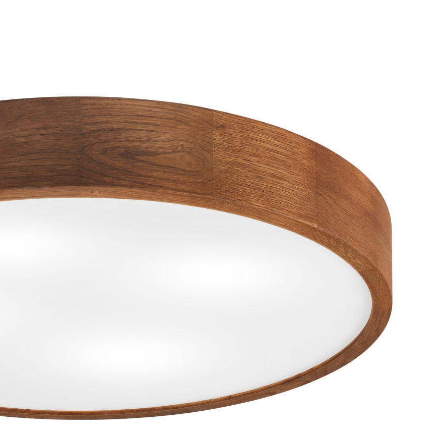 Brilagi - LED Plafondlamp CARVALHO 4xE27/60W/230V eik kers pr. 57,5 cm