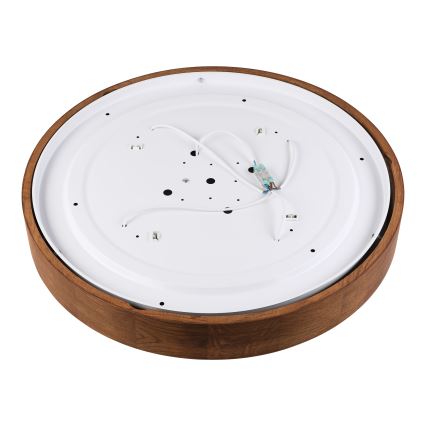 Brilagi - LED Plafondlamp CARVALHO 4xE27/60W/230V eik kers pr. 57,5 cm