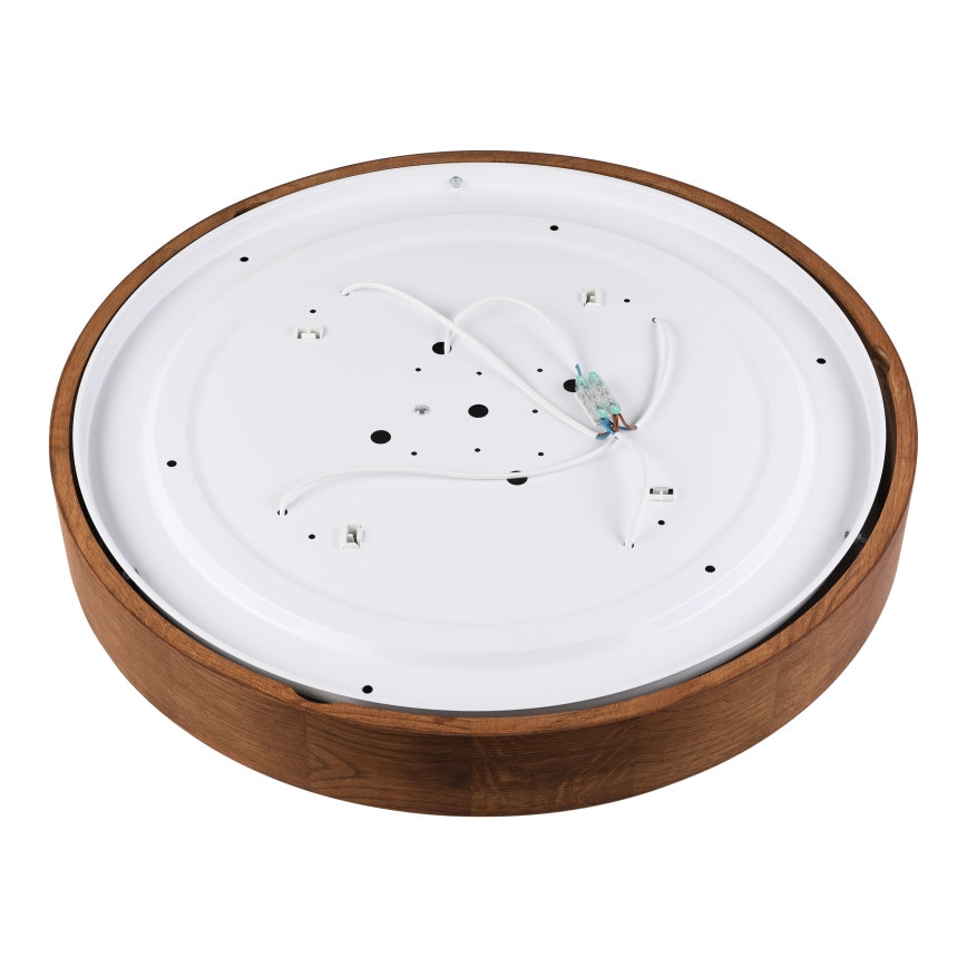 Brilagi - LED Plafondlamp CARVALHO 4xE27/60W/230V eik kers pr. 57,5 cm