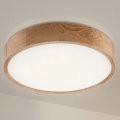 Brilagi - LED-plafondlamp CARVALHO LED/36W/230V eiken Ø 47,5 cm