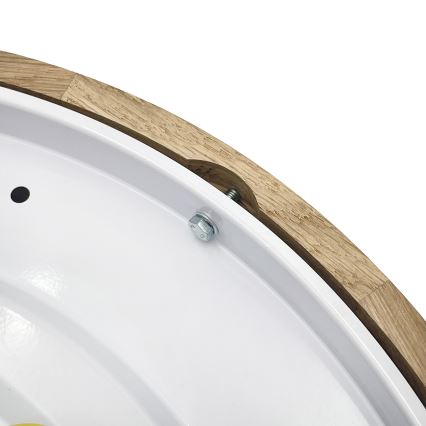 Brilagi - LED-plafondlamp CARVALHO LED/36W/230V eiken Ø 47,5 cm