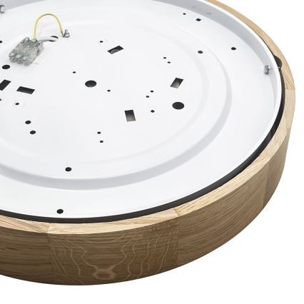 Brilagi - LED-plafondlamp CARVALHO LED/36W/230V eiken Ø 47,5 cm