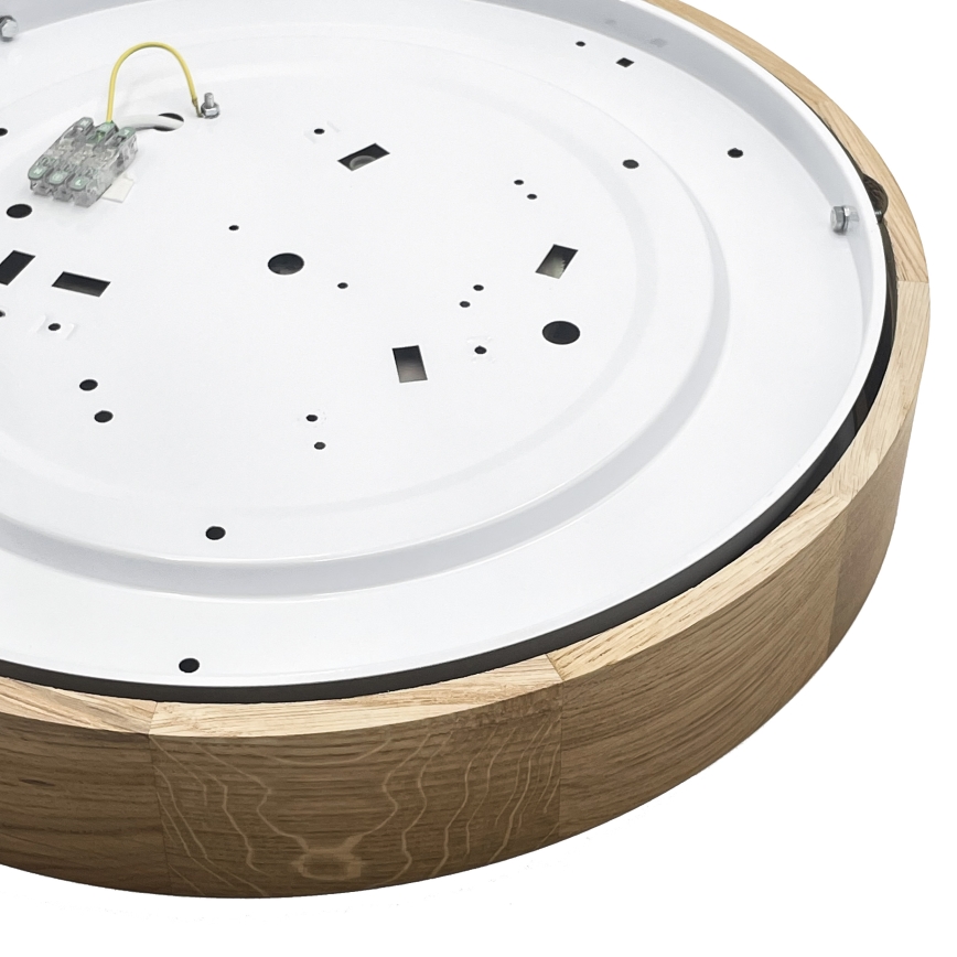 Brilagi - LED-plafondlamp CARVALHO LED/36W/230V eiken Ø 47,5 cm