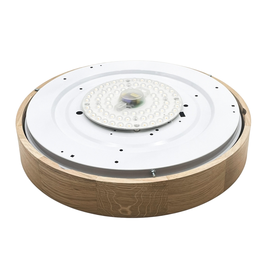 Brilagi - LED-plafondlamp CARVALHO LED/36W/230V eiken Ø 47,5 cm