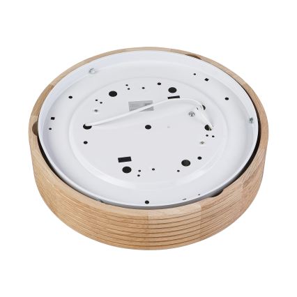 Brilagi - LED plafondlamp CARVALHO MODERN 2xE27/60W/230V Ø 37,5 cm eik