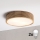 Brilagi - LED-plafondlamp CARVALHO MODERN 2xE27/60W/230V Ø 37,5 cm eiken