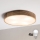 Brilagi - LED plafondlamp CARVALHO MODERN 4xE27/60W/230V, eik, Ø 57,5 cm