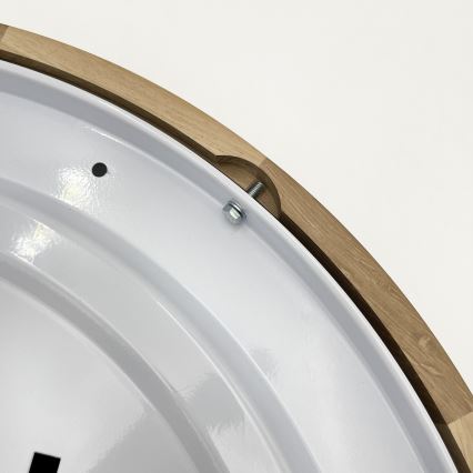 Brilagi - LED plafondlamp CARVALHO MODERN 4xE27/60W/230V, eik, Ø 57,5 cm