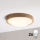 Brilagi - LED-plafondlamp CARVALHO MODERN SLIM 2xE27/60W/230V Ø 37,5 cm eiken