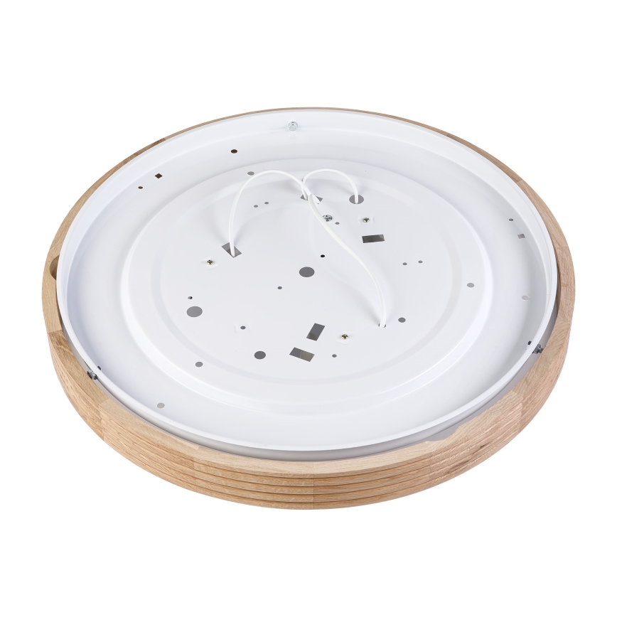 BRILAGI - LED-plafondlamp CARVALHO MODERN SLIM 3xE27/60W/230V Ø 47,5 cm eikenkleurig