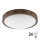 Brilagi - LED Plafondlamp CARVALHO SLIM 2xE27/60W/230V eiken diameter 37 cm