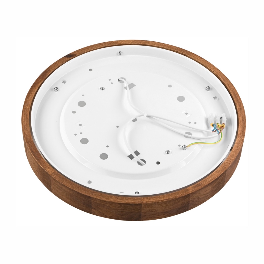 Brilagi - LED Plafondlamp CARVALHO SLIM 2xE27/60W/230V eiken kers diameter 37 cm