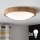 Brilagi - LED Plafondlamp CARVALHO SLIM 2xE27/60W/230V eiken pr. 37 cm