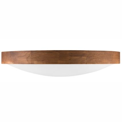 Brilagi - LED plafondlamp CARVALHO SLIM 3xE27/15W/230V eik/kers Ø 47 cm