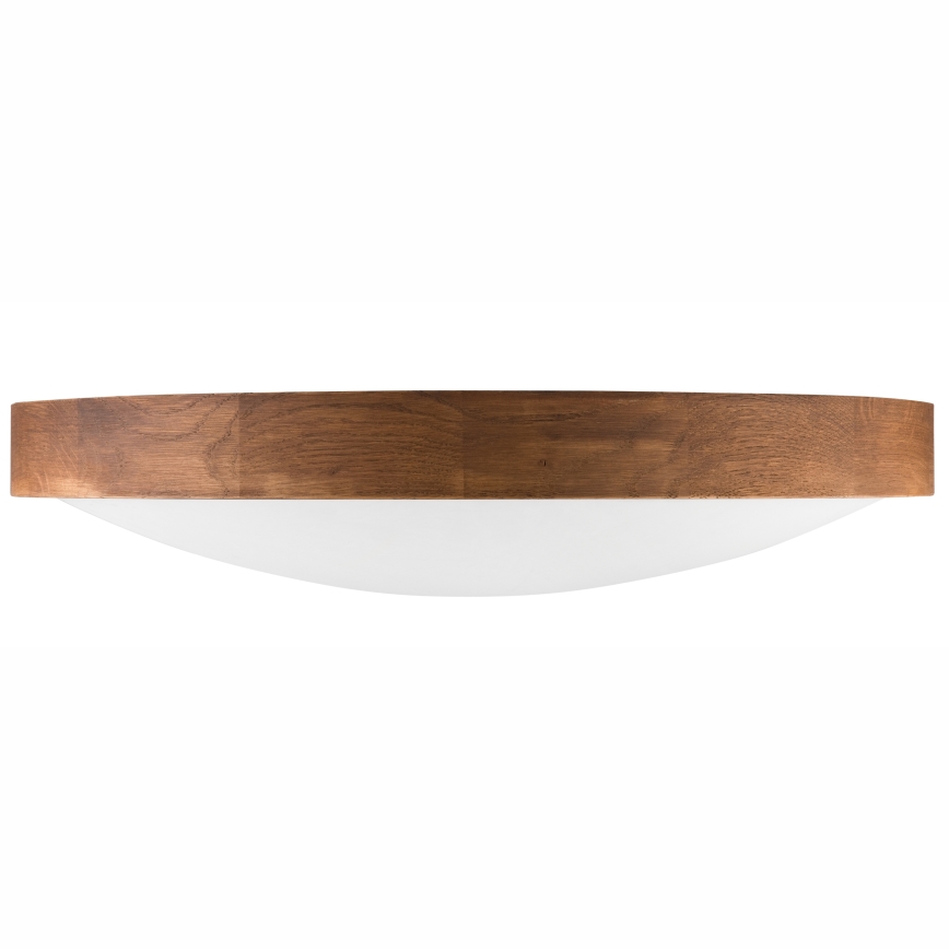 Brilagi - LED plafondlamp CARVALHO SLIM 3xE27/15W/230V eik/kers Ø 47 cm