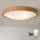 Brilagi - LED plafondlamp CARVALHO SLIM 3xE27/45W/230V eiken Ø 47 cm