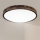 Brilagi - LED plafondlamp CARVALHO SLIM SMOKEY LED/36W/230V eiken Ø 47,5 cm