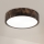 Brilagi - LED plafondlamp CARVALHO SMOKEY LED/36W/230V eiken Ø 37,5 cm