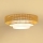 Brilagi - LED Plafondlamp CEDAR LUNETA LED/26W/230V beige/bruin/crème