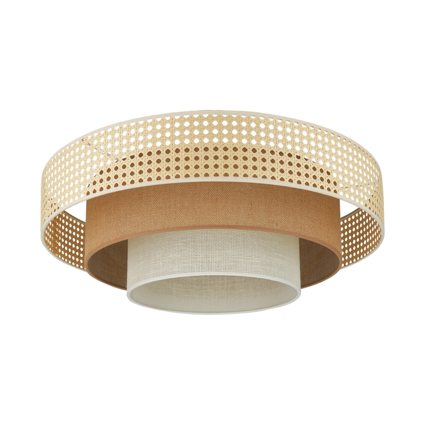 Brilagi - LED Plafondlamp CEDAR LUNETA LED/26W/230V beige/bruin/crème