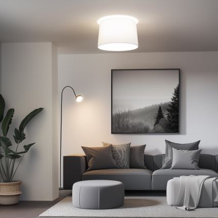 Brilagi - LED-plafondlamp CERIA 1xE27/40W/230V Ø 45 cm wit