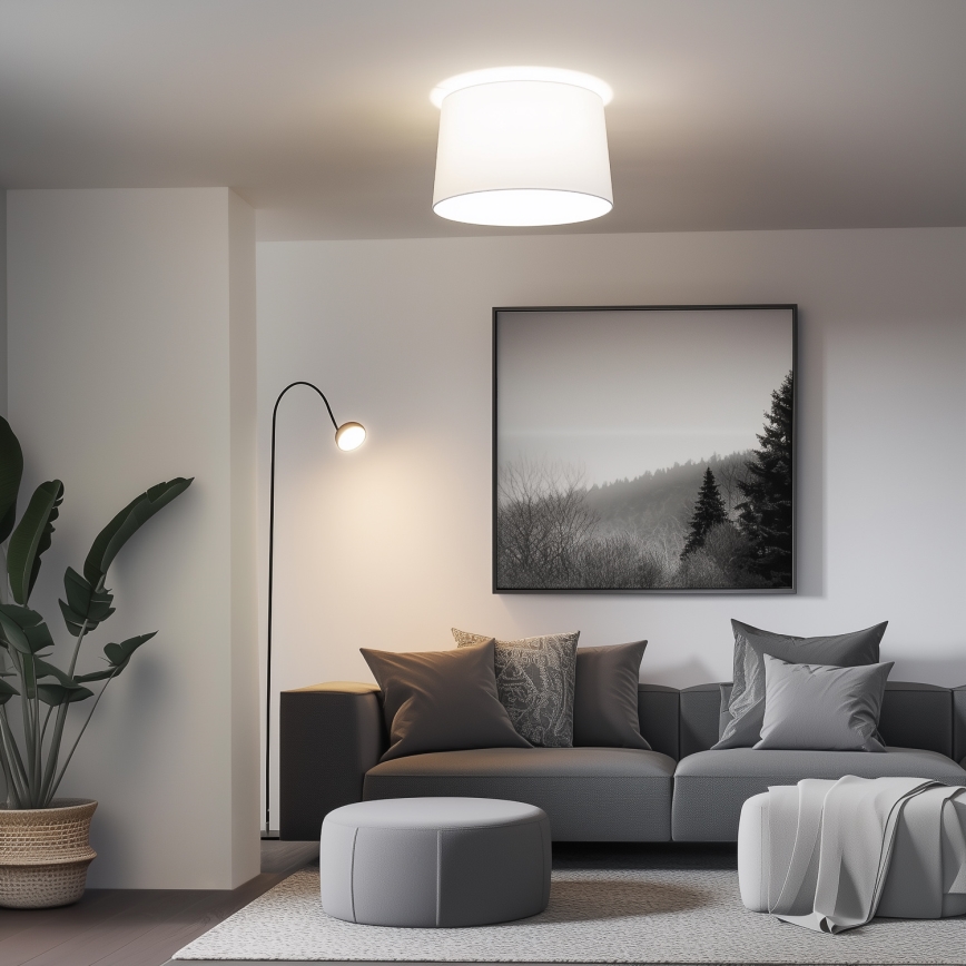 Brilagi - LED-plafondlamp CERIA 1xE27/40W/230V Ø 45 cm wit