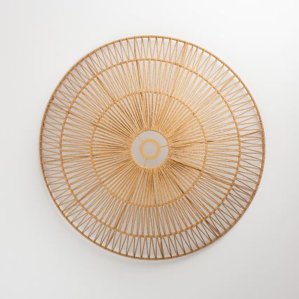 Brilagi - LED plafondlamp CERIA BOHO 1xE27/40W/230V Ø 70 cm bruin/eiken