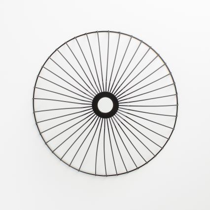 Brilagi - LED plafondlamp CERIA WIRE 1xE27/40W/230V Ø 45 cm zwart