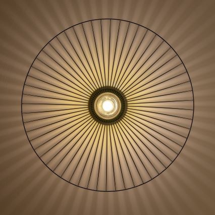 Brilagi - LED plafondlamp CERIA WIRE 1xE27/40W/230V Ø 60 cm zwart