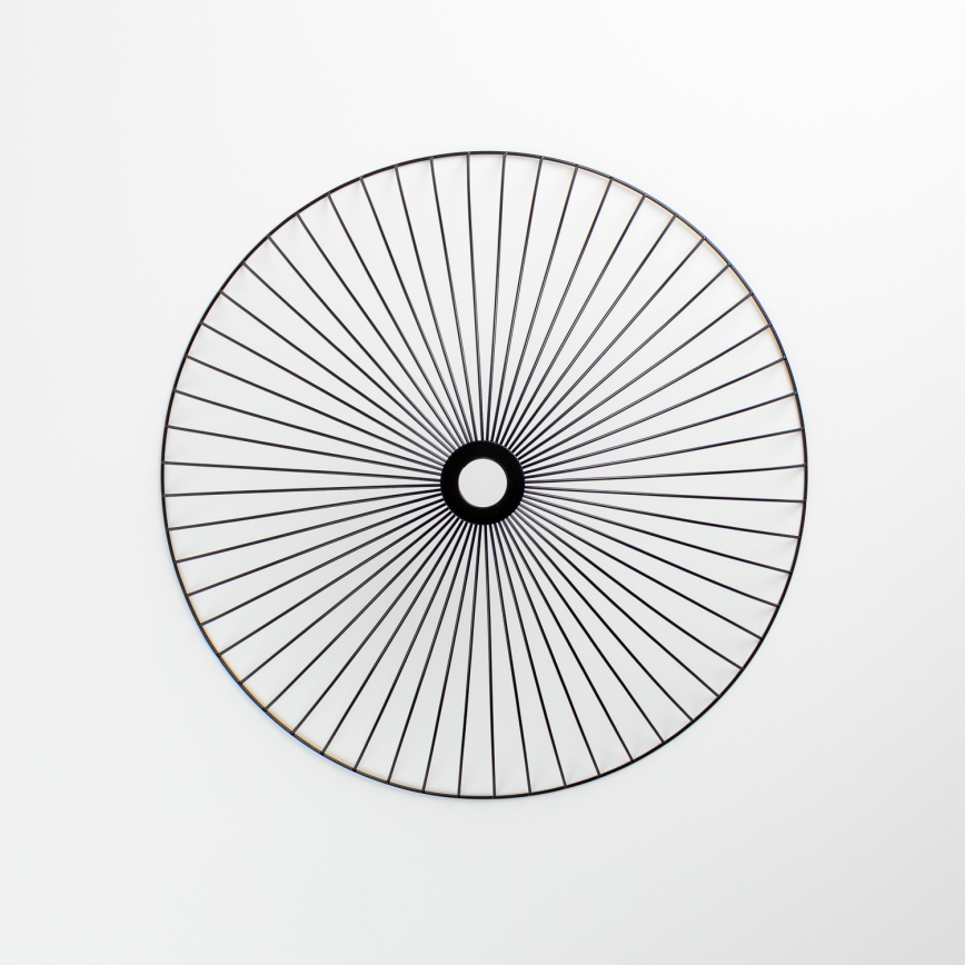 Brilagi - LED plafondlamp CERIA WIRE 1xE27/40W/230V Ø 60 cm zwart