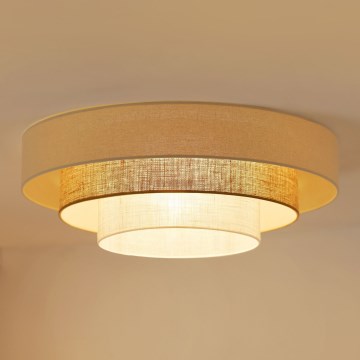 Brilagi - LED Plafondlamp DENVER LUNETA LED/12W/230V diameter 60 cm 3000K/4000K/6400K beige/crème