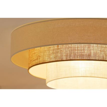 Brilagi - LED Plafondlamp DENVER LUNETA LED/12W/230V diameter 60 cm 3000K/4000K/6400K beige/crème