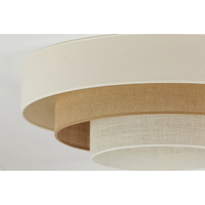 Brilagi - LED Plafondlamp DENVER LUNETA LED/12W/230V diameter 60 cm 3000K/4000K/6400K beige/crème