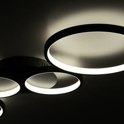 BRILAGI - LED plafondlamp ECHO LED/40W/230V 4000K 32x90 cm zwart