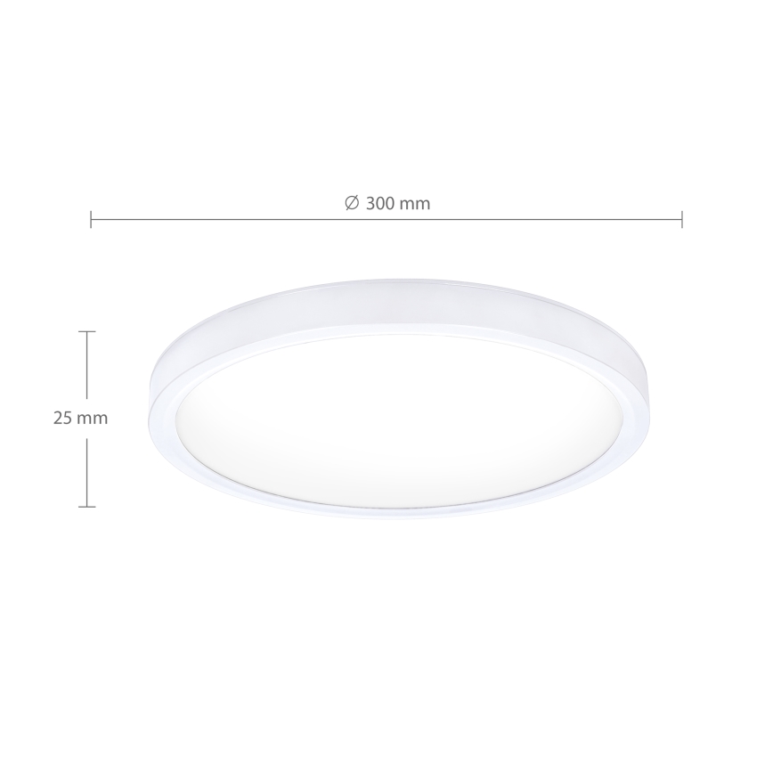 Brilagi - LED Plafondlamp ESTELA LED/18W/230V wit