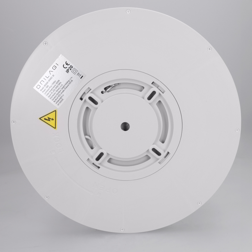 Brilagi - LED plafondlamp ESTELA LED/18W/230V Ø 30 cm wit