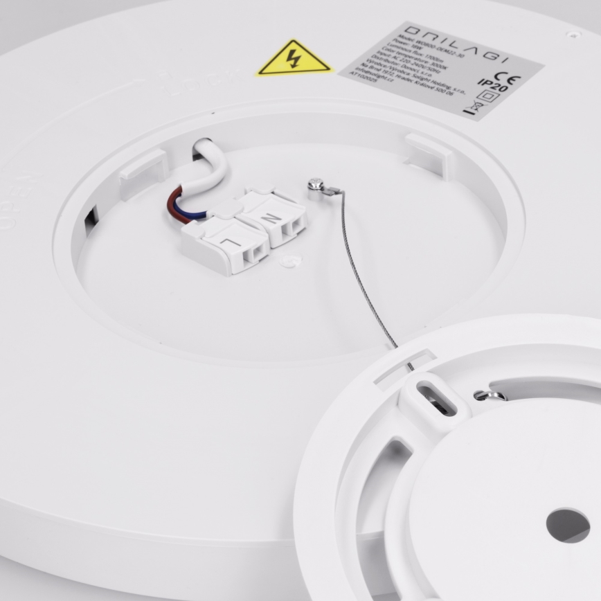 Brilagi - LED plafondlamp ESTELA LED/18W/230V Ø 30 cm wit