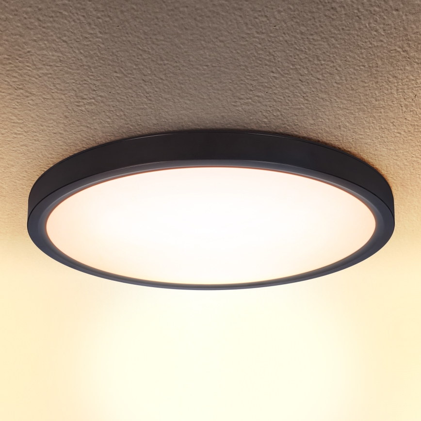 Brilagi - LED Plafondlamp ESTELA LED/18W/230V zwart
