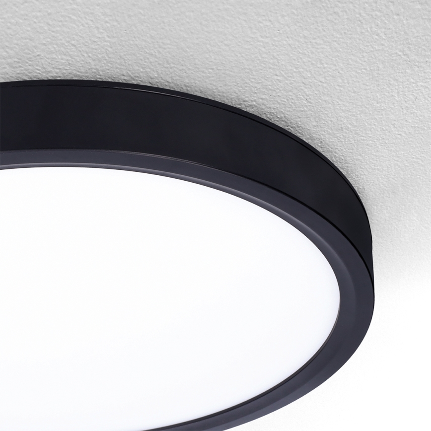 Brilagi - LED Plafondlamp ESTELA LED/18W/230V zwart