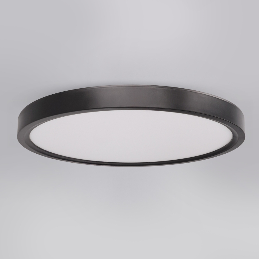 Brilagi - LED plafondlamp ESTELA LED/18W/230V Ø 30 cm zwart