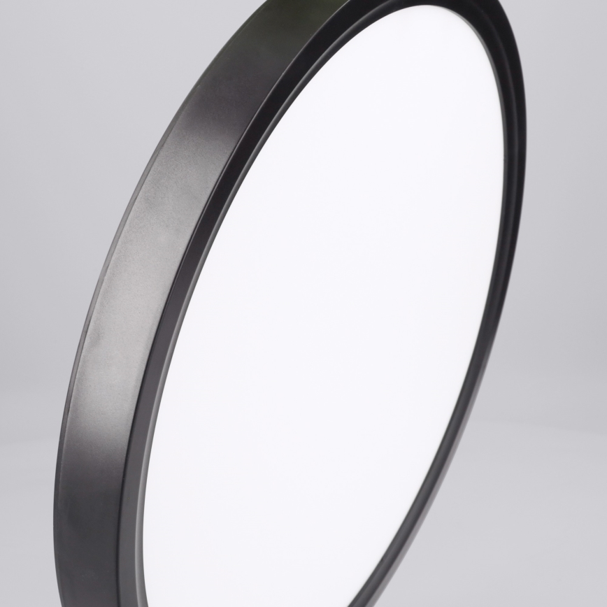 Brilagi - LED plafondlamp ESTELA LED/18W/230V Ø 30 cm zwart