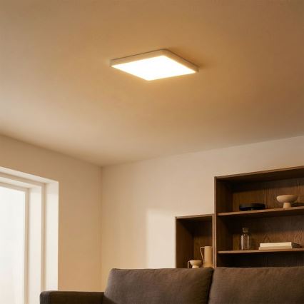 Brilagi - LED plafondlamp ESTELA SQUARE LED/24W/230V 31x31 cm wit