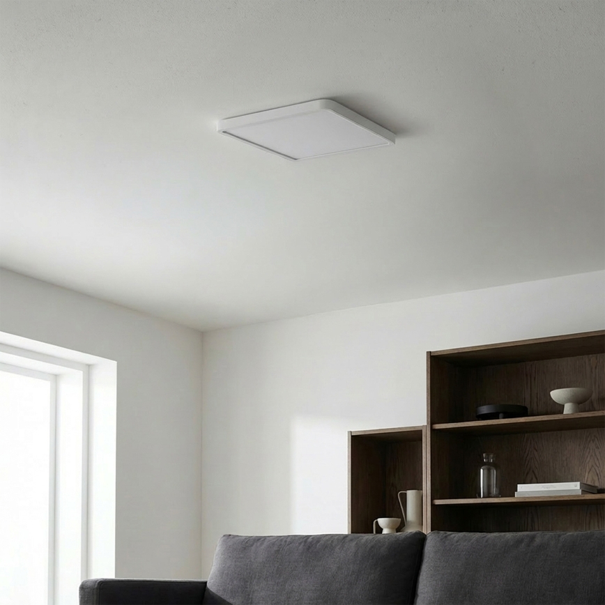 Brilagi - LED plafondlamp ESTELA SQUARE LED/24W/230V 31x31 cm wit