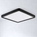 Brilagi - LED-plafondlamp ESTELA SQUARE LED/24W/230V 31x31 cm zwart