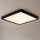 Brilagi - LED-plafondlamp ESTELA SQUARE LED/24W/230V 31x31 cm zwart
