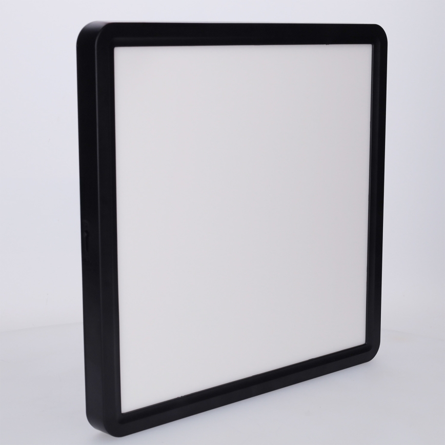 Brilagi - LED-plafondlamp ESTELA SQUARE LED/24W/230V 31x31 cm zwart