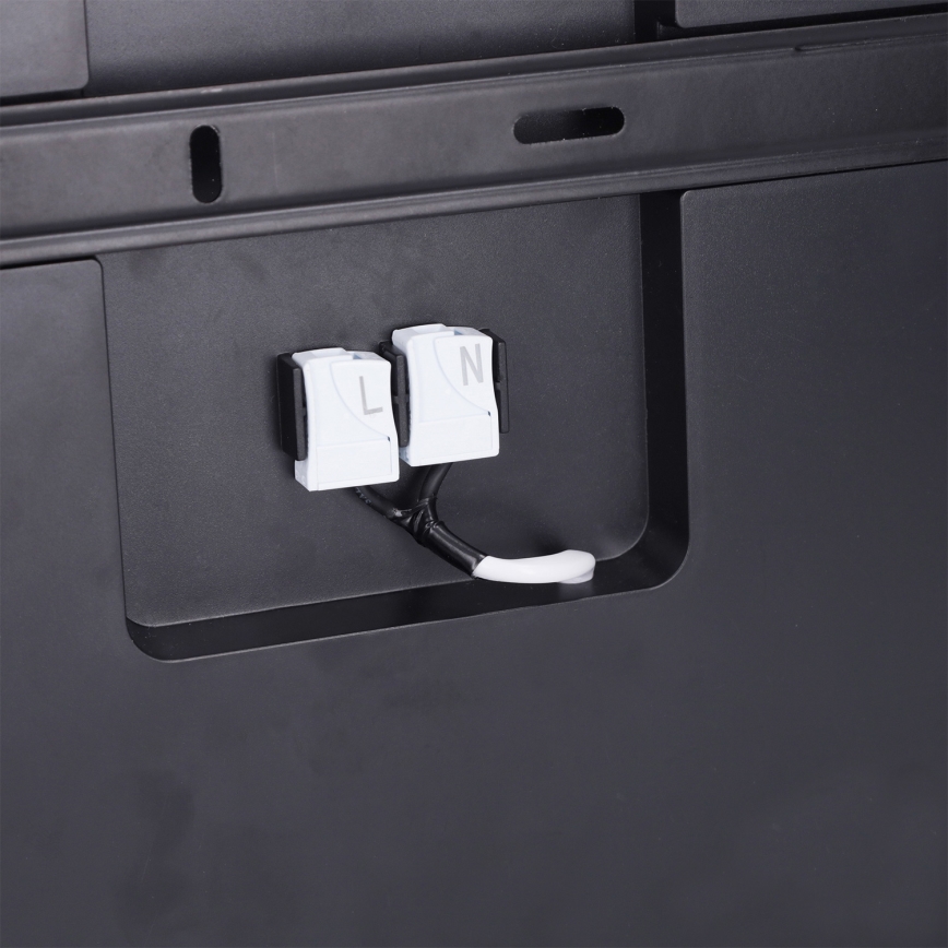Brilagi - LED-plafondlamp ESTELA SQUARE LED/24W/230V 31x31 cm zwart