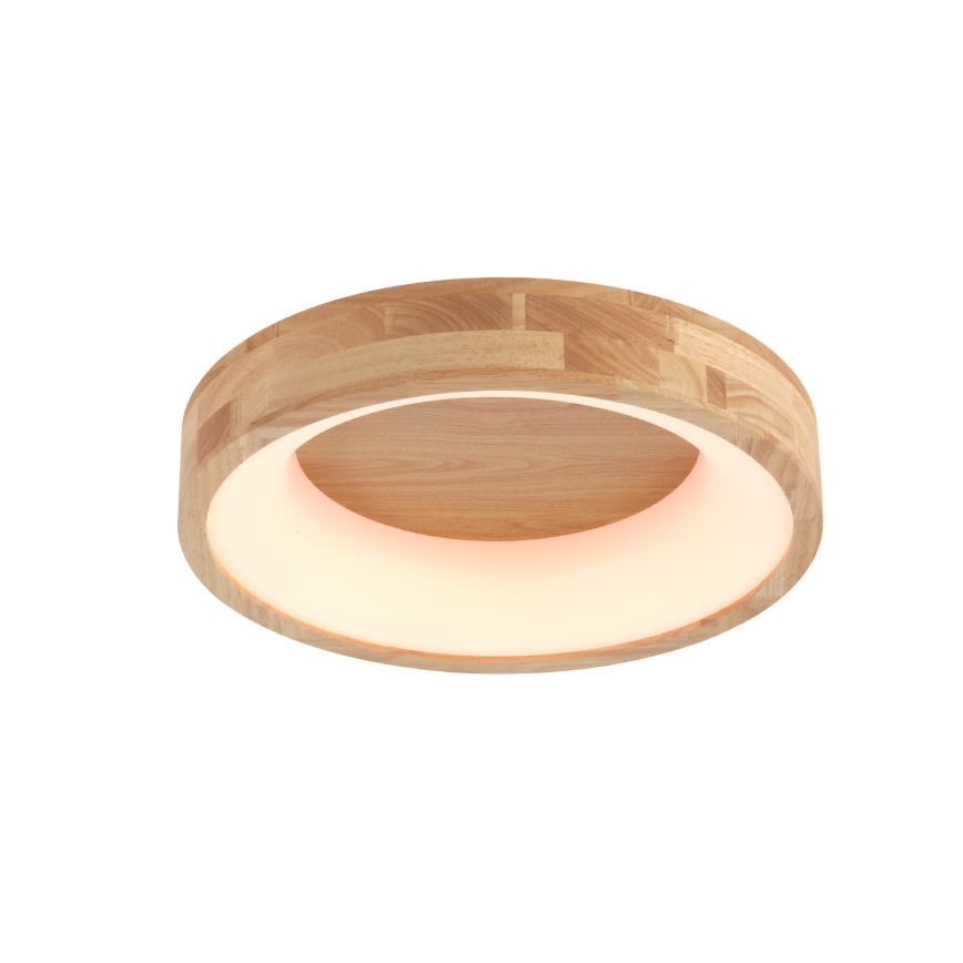 Brilagi - LED-plafondlamp FALCON WOOD LED/30W/230V 3000/4000/6000K Ø 45 cm hout